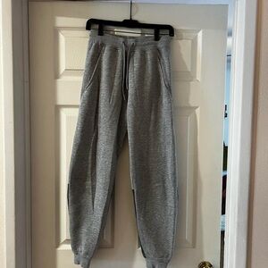 Grey sweatpants